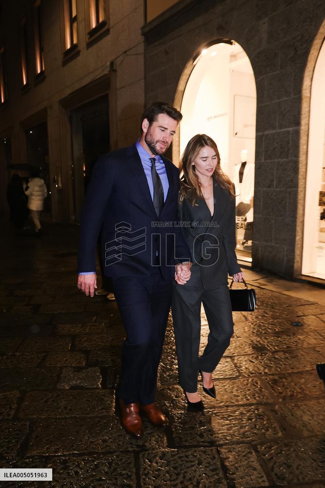 MFW - Ralph Lauren Afterparty Arrivals