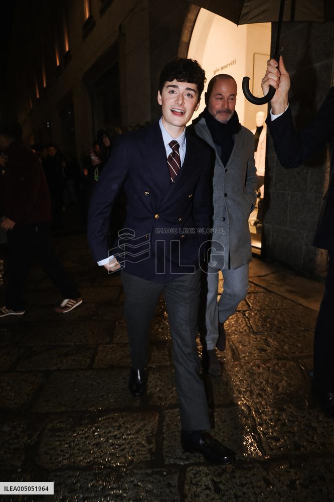 MFW - Ralph Lauren Afterparty Arrivals