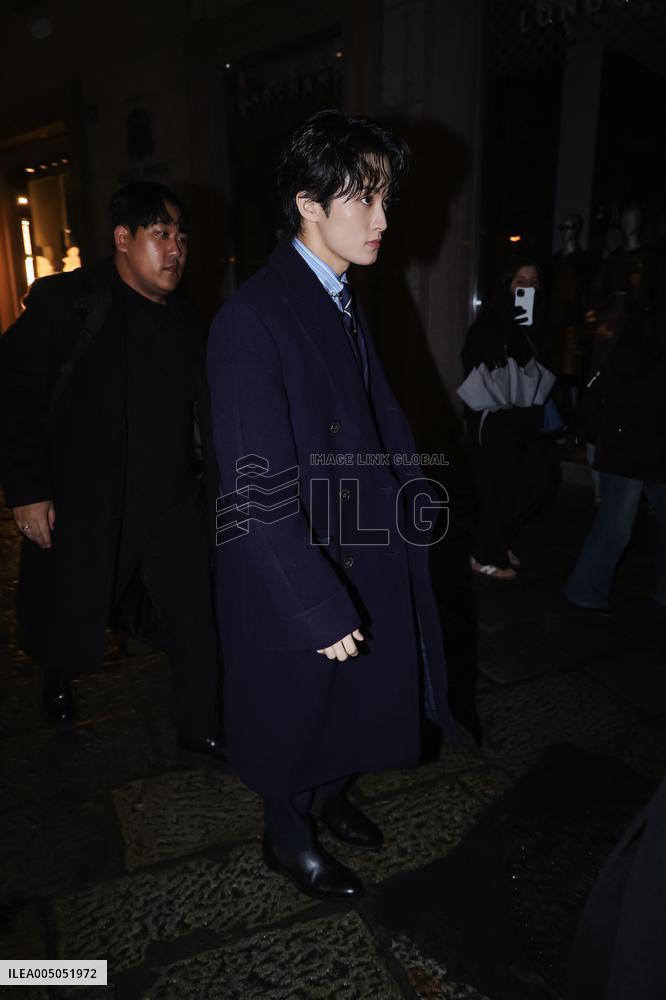 MFW - Ralph Lauren Afterparty Arrivals