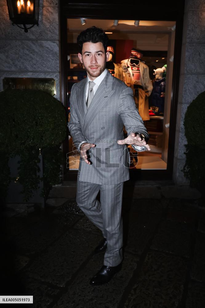 MFW - Ralph Lauren Afterparty Arrivals