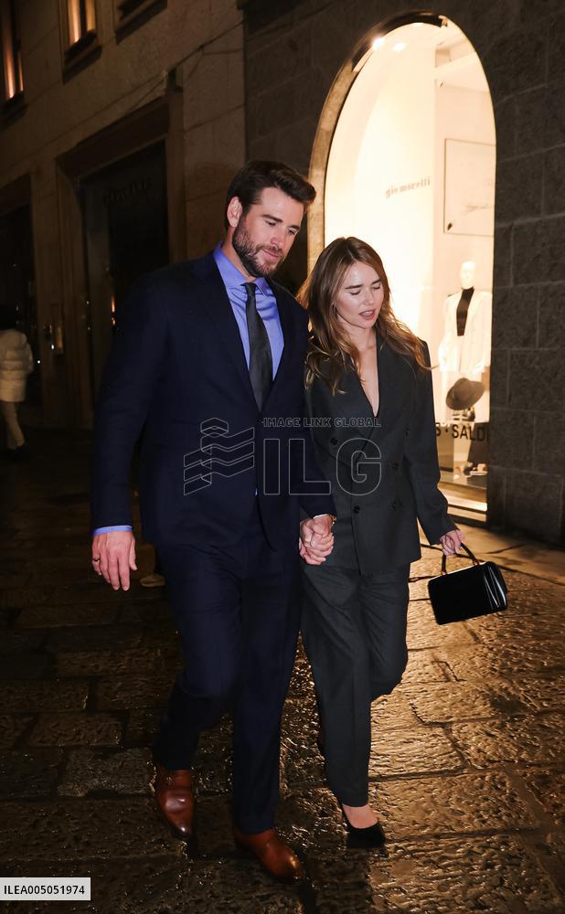 MFW - Ralph Lauren Afterparty Arrivals