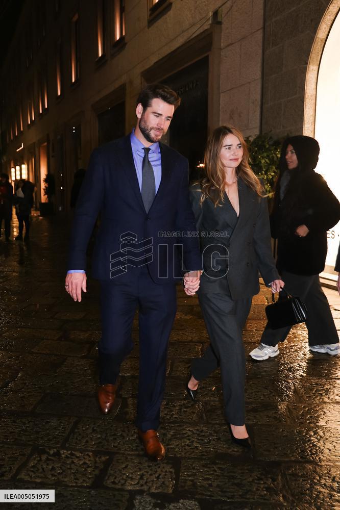 MFW - Ralph Lauren Afterparty Arrivals