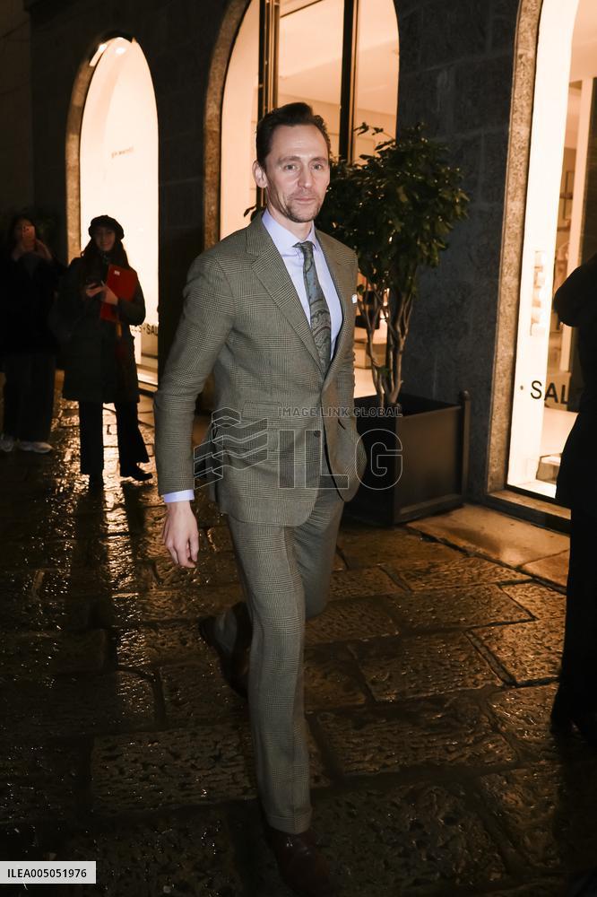 MFW - Ralph Lauren Afterparty Arrivals