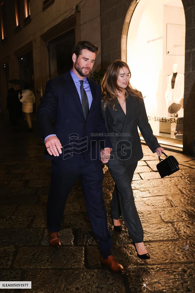 MFW - Ralph Lauren Afterparty Arrivals