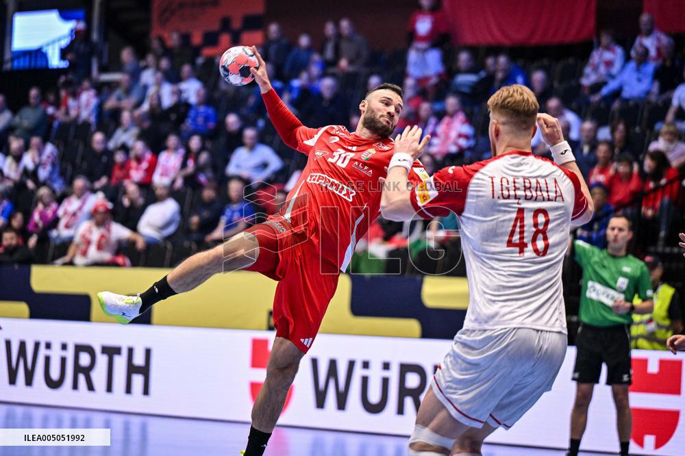 ALTRO - Pallamano - Men's EHF Euro 2026 - Hungary vs Poland