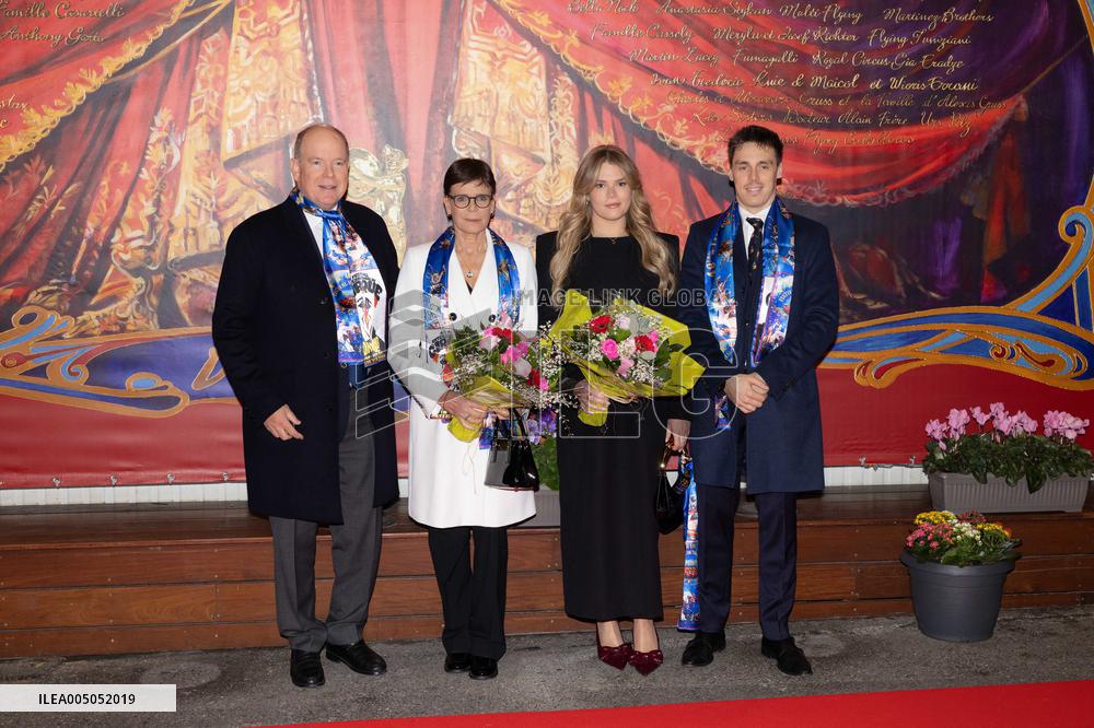 NO TABLOIDS - Opening of the 48th International Circus Festival of Monte-Carlo - Monaco