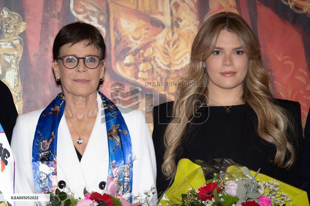 NO TABLOIDS - Opening of the 48th International Circus Festival of Monte-Carlo - Monaco