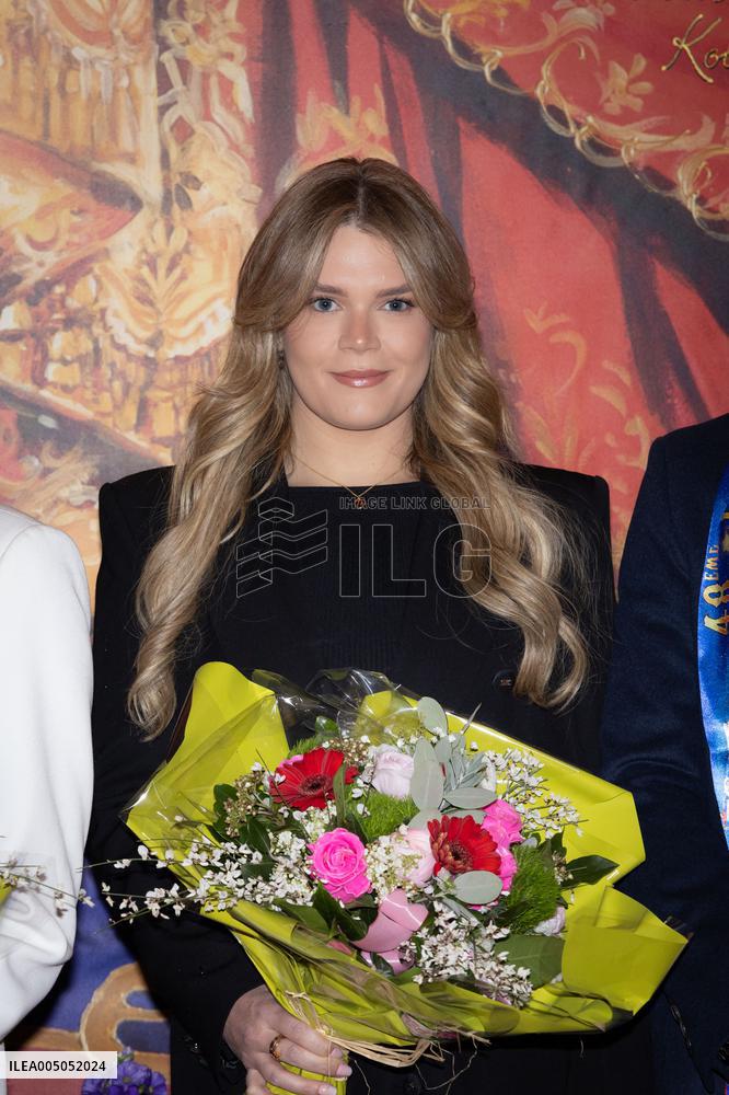 NO TABLOIDS - Opening of the 48th International Circus Festival of Monte-Carlo - Monaco