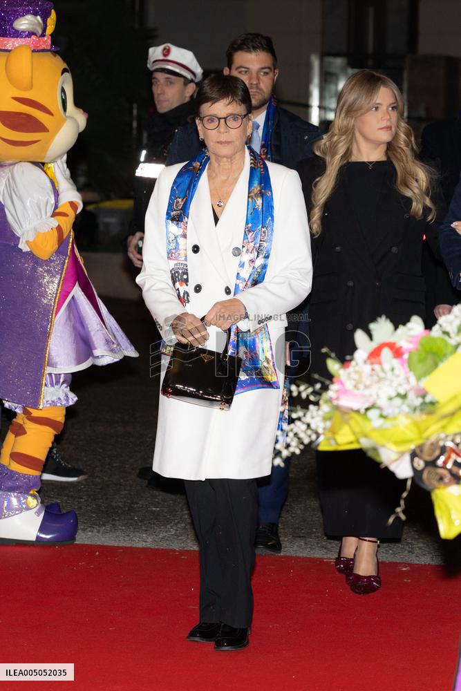 NO TABLOIDS - Opening of the 48th International Circus Festival of Monte-Carlo - Monaco