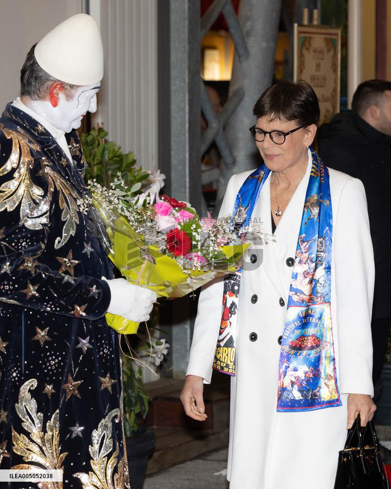 NO TABLOIDS - Opening of the 48th International Circus Festival of Monte-Carlo - Monaco
