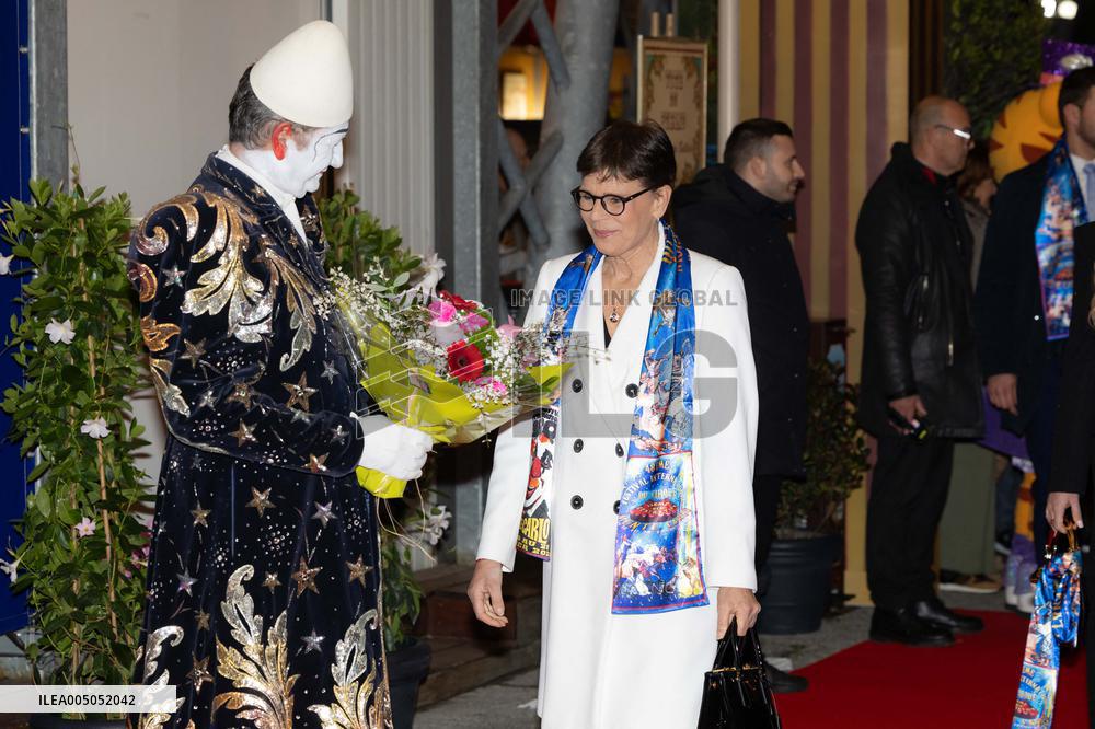 NO TABLOIDS - Opening of the 48th International Circus Festival of Monte-Carlo - Monaco