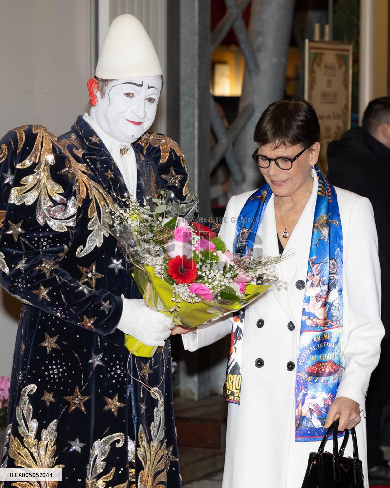 NO TABLOIDS - Opening of the 48th International Circus Festival of Monte-Carlo - Monaco