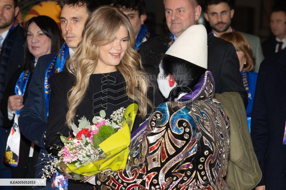 NO TABLOIDS - Opening of the 48th International Circus Festival of Monte-Carlo - Monaco
