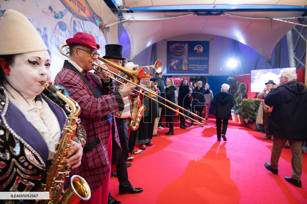 NO TABLOIDS - Opening of the 48th International Circus Festival of Monte-Carlo - Monaco