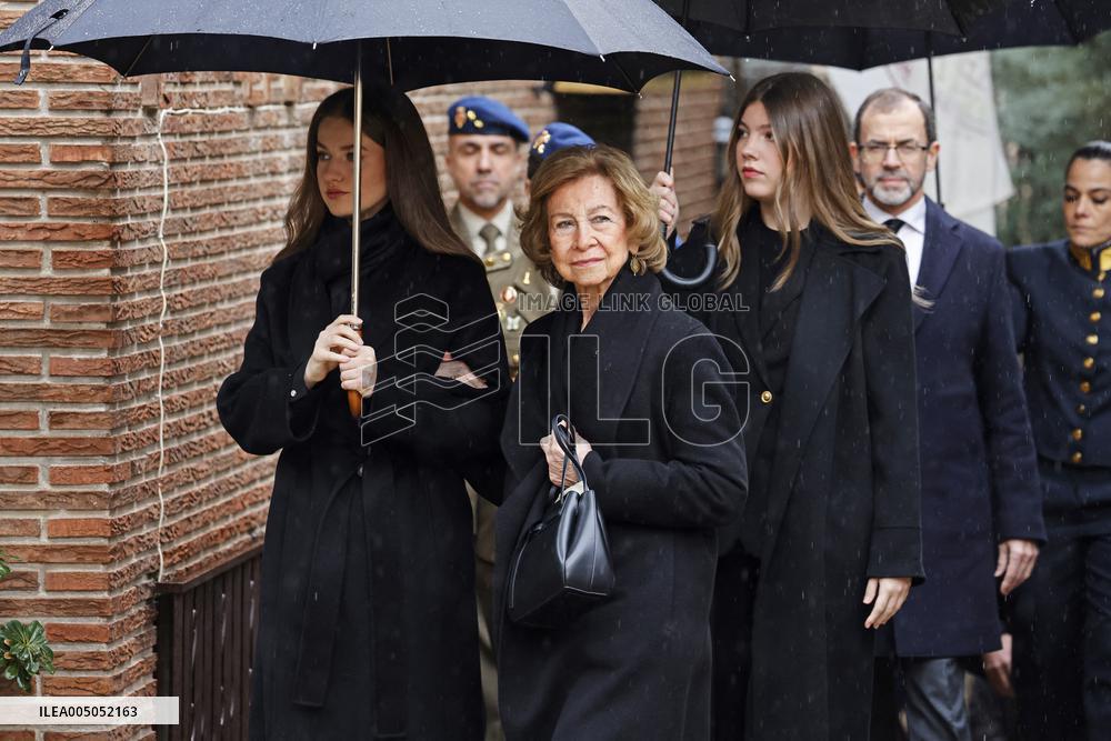 Funeral Of Princess Irene of Greece - Madrid
