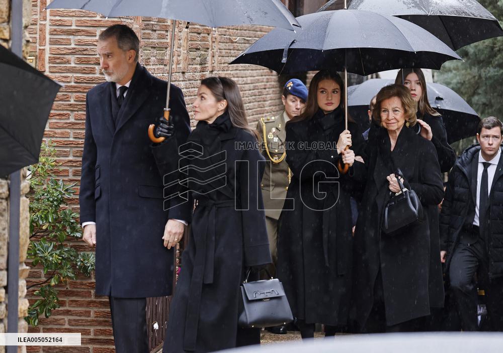 Funeral Of Princess Irene of Greece - Madrid