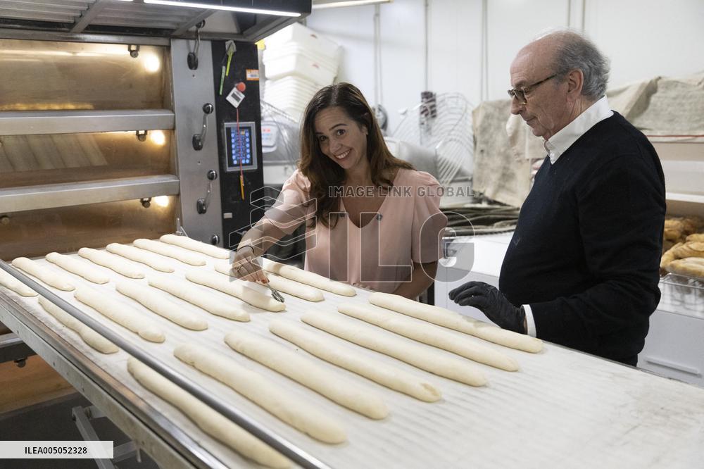 Paris Mayor Candidate Sarah Knafo Campaigning - France