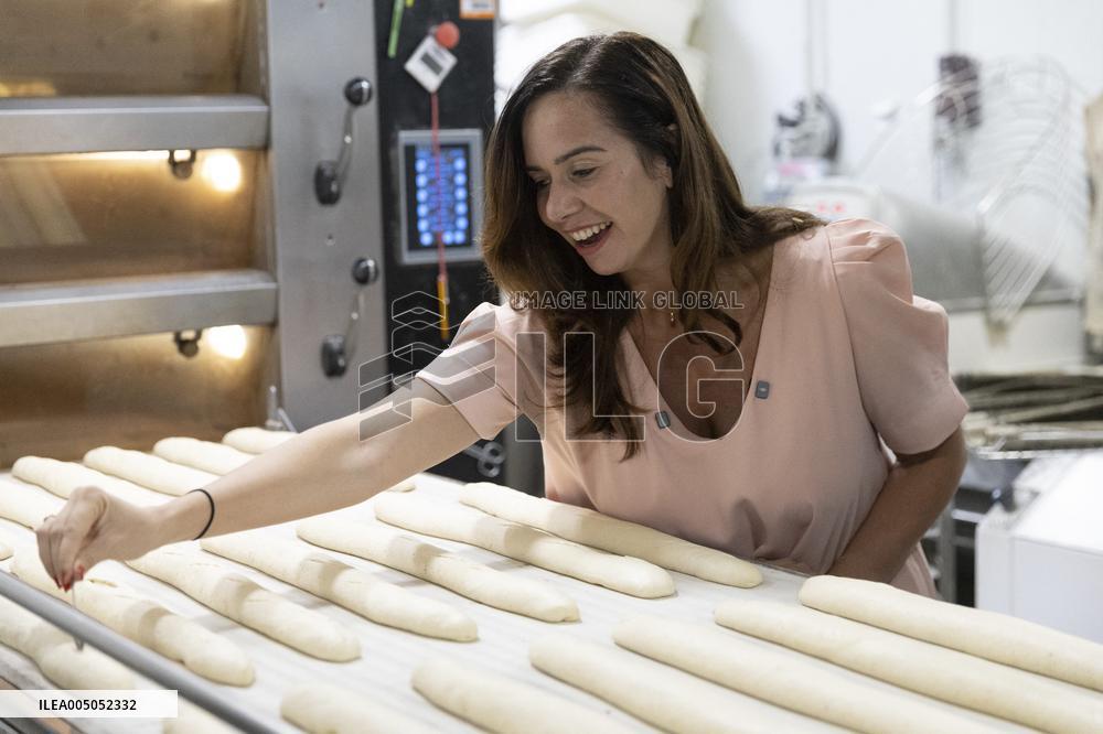 Paris Mayor Candidate Sarah Knafo Campaigning - France