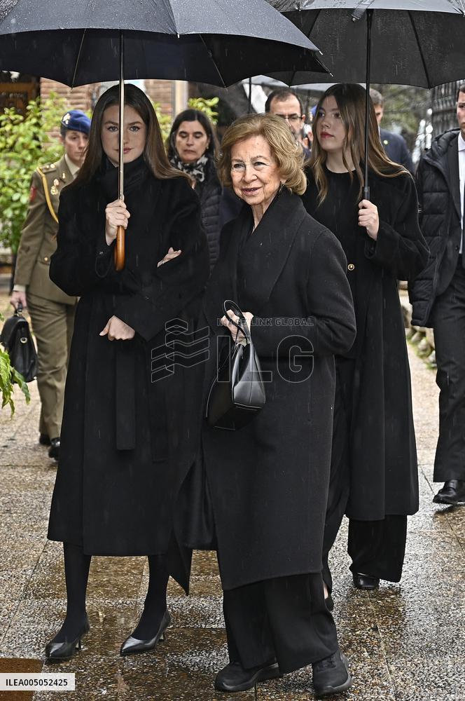 Funeral Of Princess Irene of Greece - Madrid