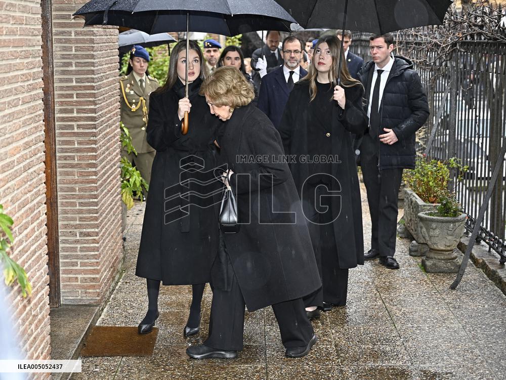 Funeral Of Princess Irene of Greece - Madrid