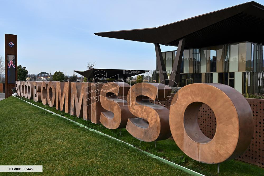 CALCIO - Altro - Tribute in memory of ACF Fiorentina president Rocco Commisso at Viola Park