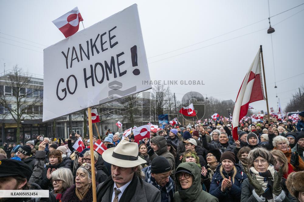 DEMONSTRATION FOR GREENLAND COPENHAGEN