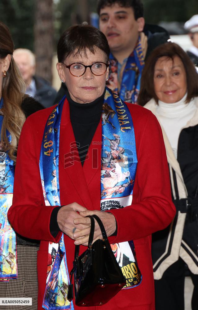 NO TABLOID - Royals At 48th Monte-Carlo International Circus Festival - Monaco