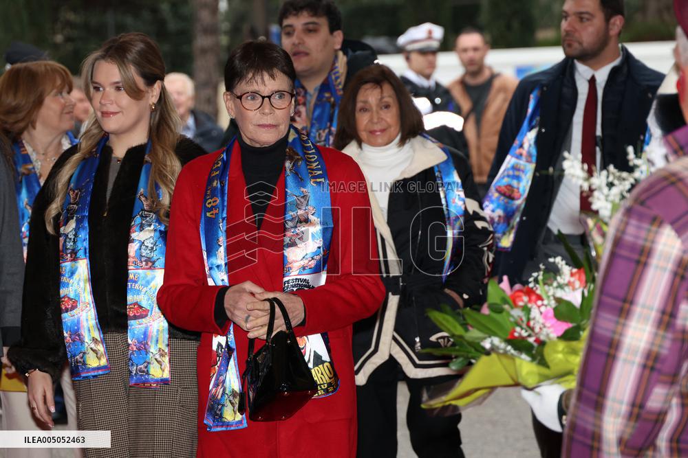 NO TABLOID - Royals At 48th Monte-Carlo International Circus Festival - Monaco