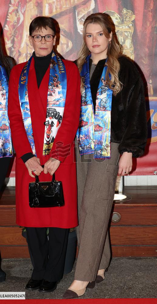 NO TABLOID - Royals At 48th Monte-Carlo International Circus Festival - Monaco