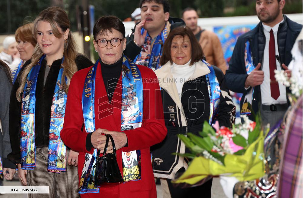 NO TABLOID - Royals At 48th Monte-Carlo International Circus Festival - Monaco