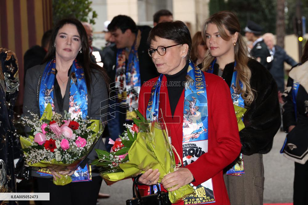 NO TABLOID - Royals At 48th Monte-Carlo International Circus Festival - Monaco