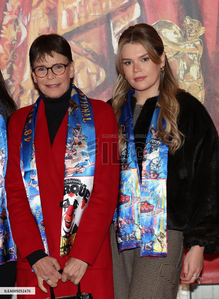 NO TABLOID - Royals At 48th Monte-Carlo International Circus Festival - Monaco