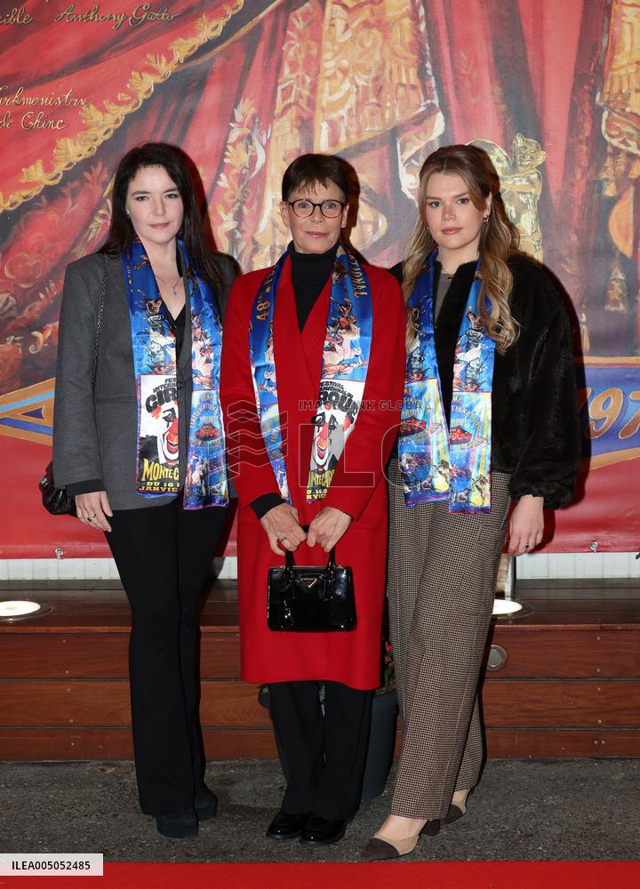 NO TABLOID - Royals At 48th Monte-Carlo International Circus Festival - Monaco