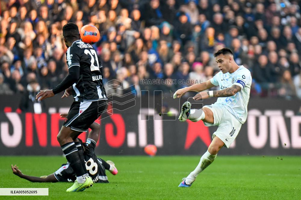 CALCIO - Serie A - Udinese Calcio vs Inter - FC Internazionale