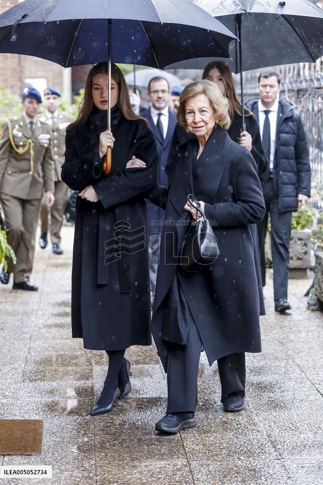 Funeral Of Princess Irene of Greece - Madrid