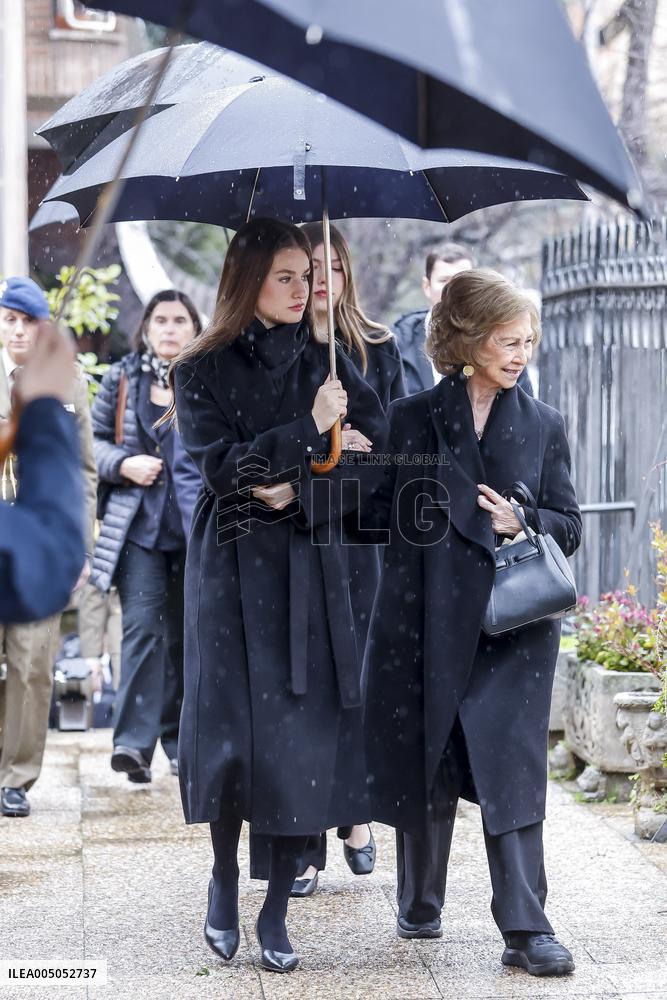 Funeral Of Princess Irene of Greece - Madrid