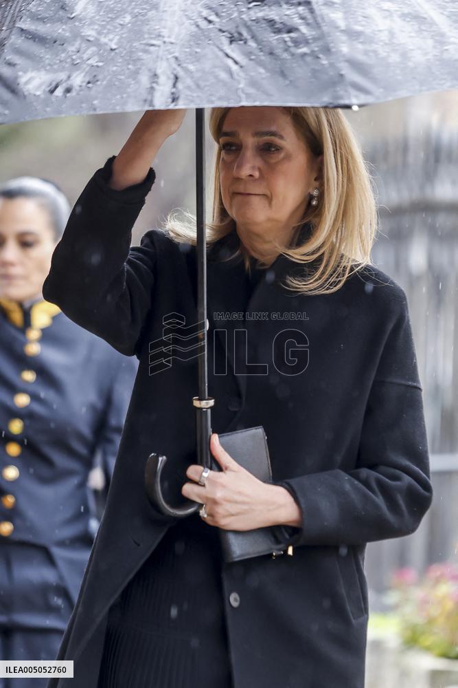 Funeral Of Princess Irene of Greece - Madrid