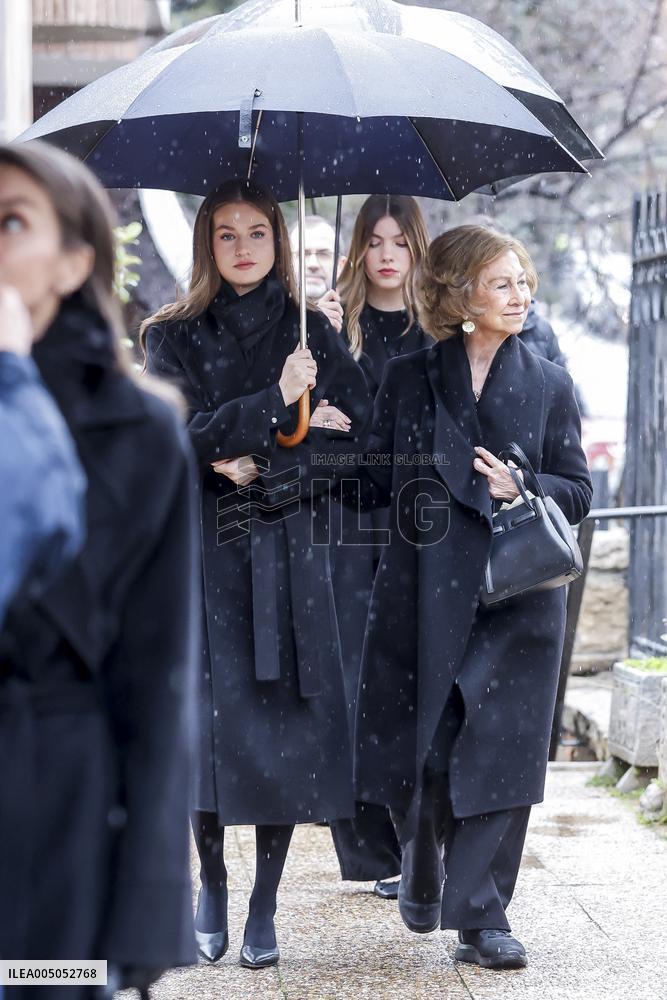 Funeral Of Princess Irene of Greece - Madrid