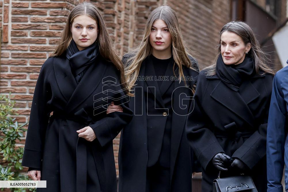 Funeral Of Princess Irene of Greece - Madrid