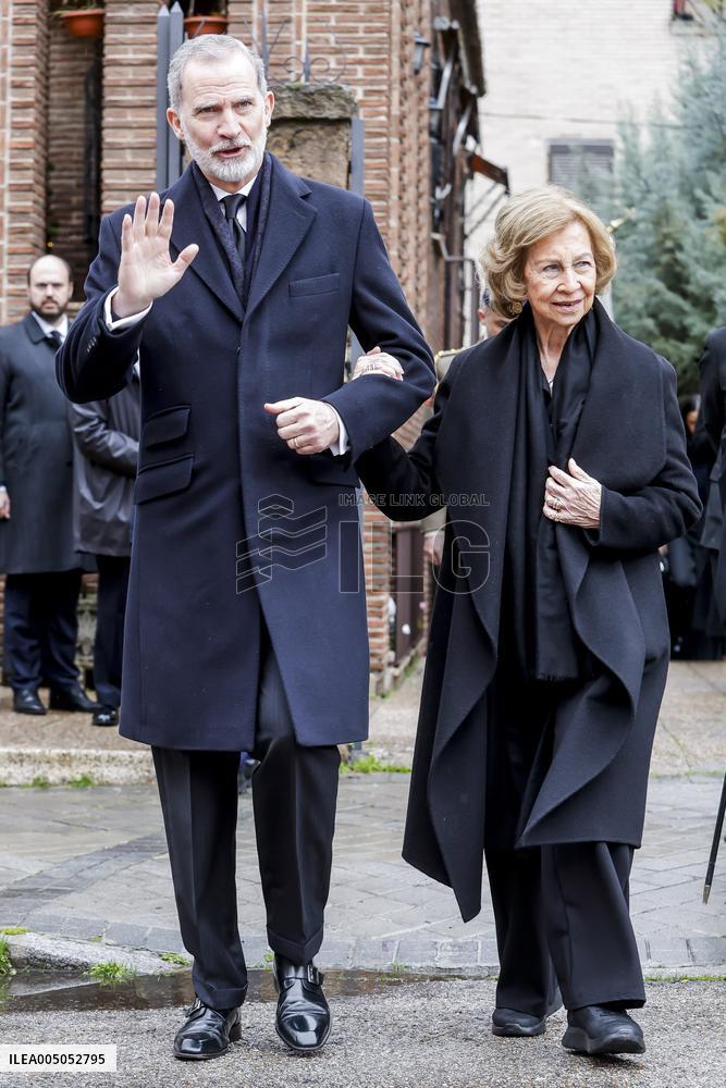 Funeral Of Princess Irene of Greece - Madrid