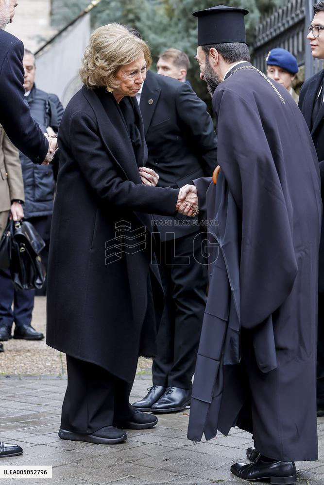 Funeral Of Princess Irene of Greece - Madrid