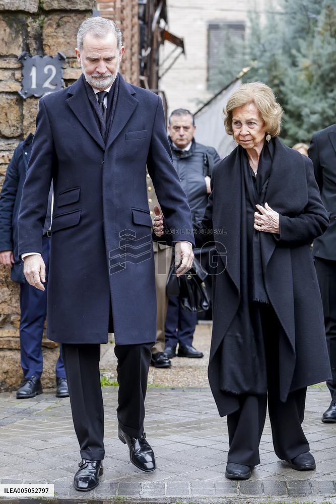 Funeral Of Princess Irene of Greece - Madrid