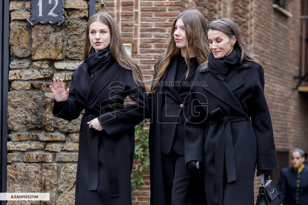 Funeral Of Princess Irene of Greece - Madrid