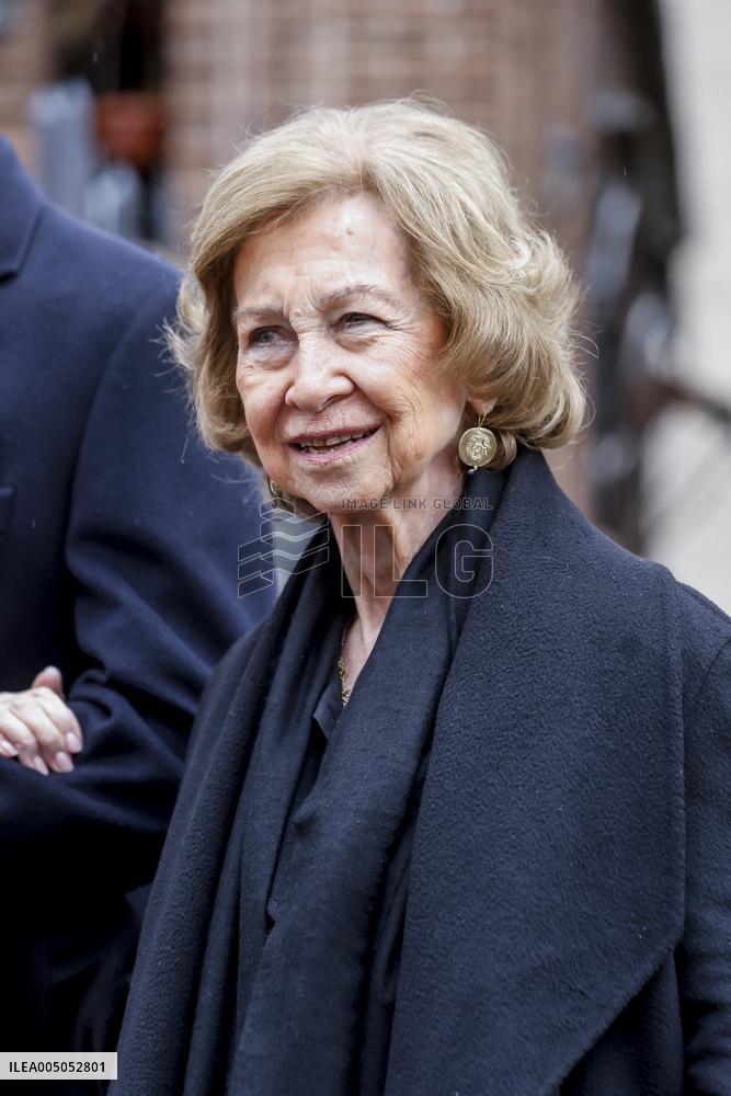 Funeral Of Princess Irene of Greece - Madrid