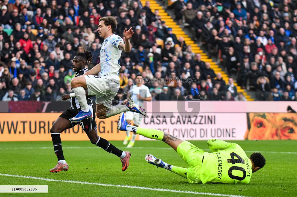 CALCIO - Serie A - Udinese Calcio vs Inter - FC Internazionale