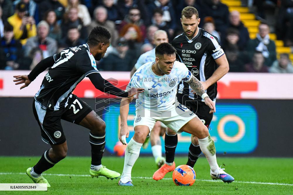 CALCIO - Serie A - Udinese Calcio vs Inter - FC Internazionale