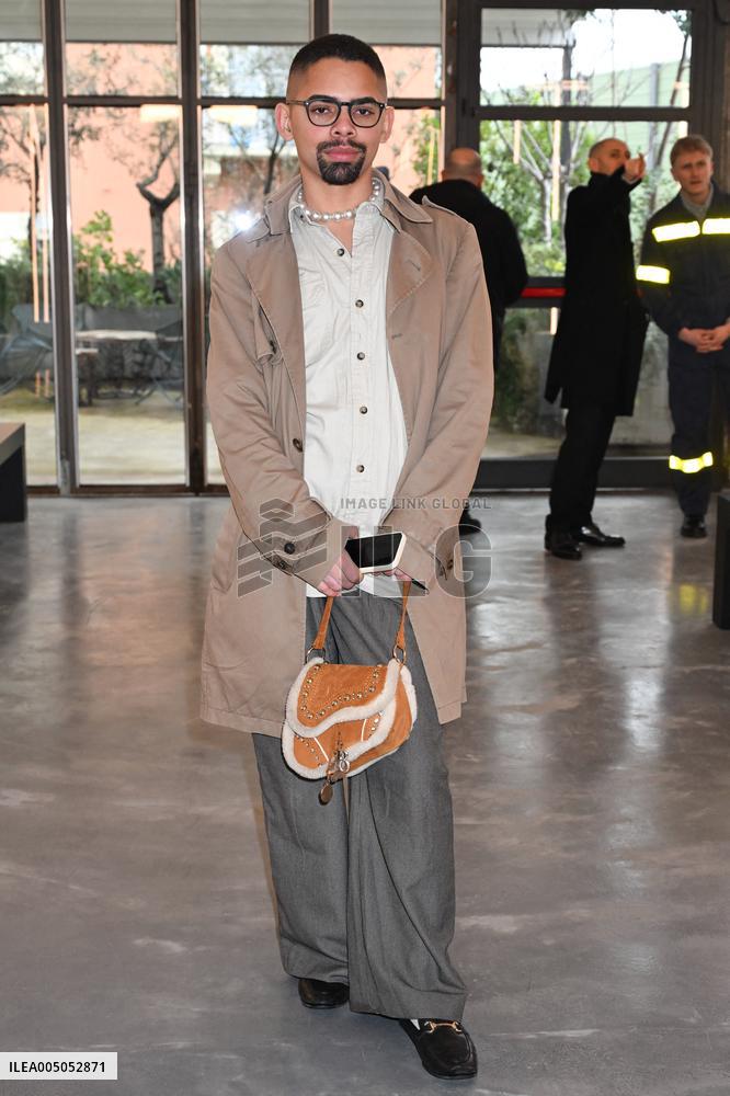 MFW - Arrivals At Pronounce Fashion Show