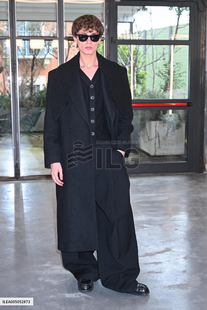 MFW - Arrivals At Pronounce Fashion Show