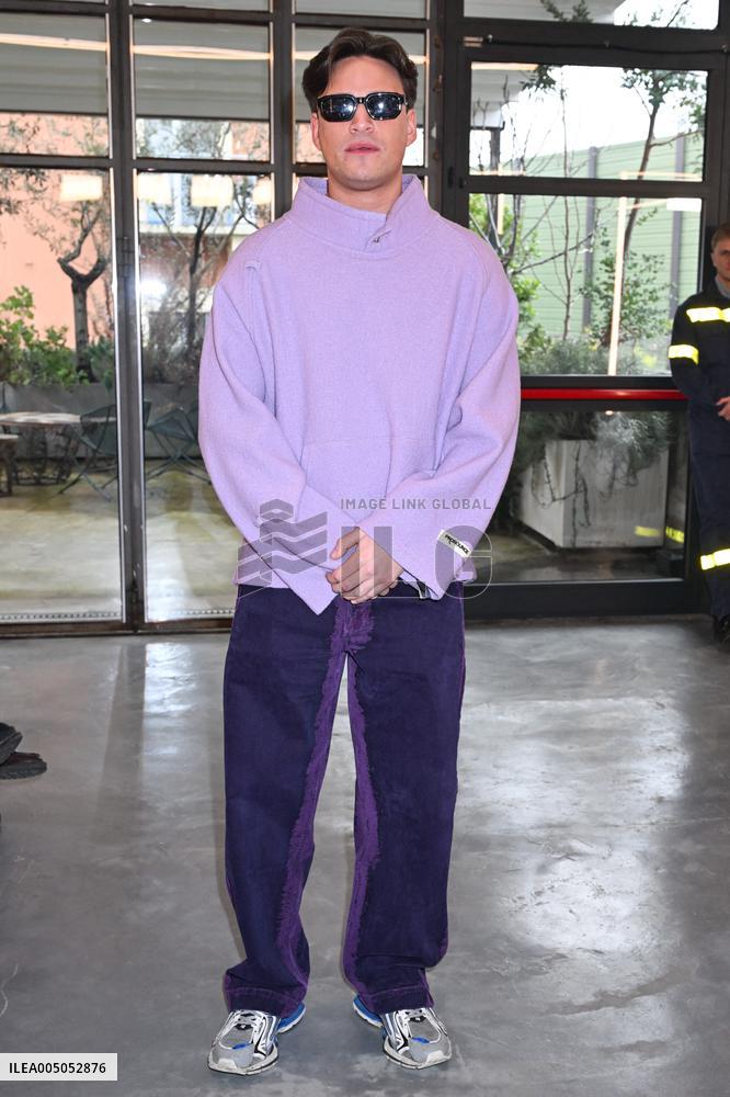 MFW - Arrivals At Pronounce Fashion Show