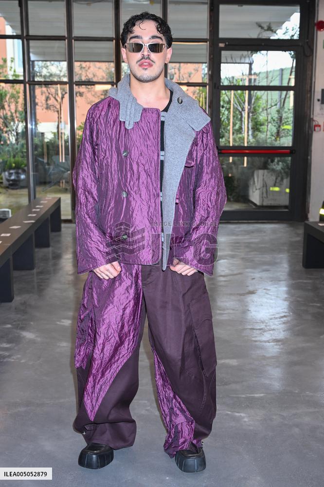 MFW - Arrivals At Pronounce Fashion Show